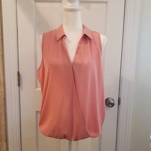 Daniel Rainn Sleeveless Blouse, Size Large